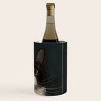 Tuxedo Cat Portrait Wine Chiller Gallery Image 3