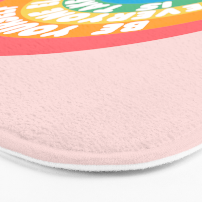 Be Yourself Everyone Bath Mat Gallery Image 3