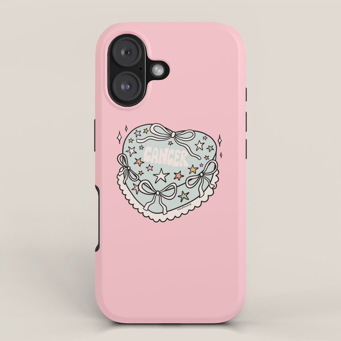 Cancer Heart Cake iPhone Case Gallery Image 1