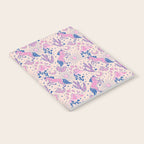 Desert Unicorn - pink and ultramarine  Notebook Gallery Image 2