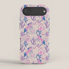 Desert Unicorn - pink and ultramarine  iPhone Case Gallery Image 2