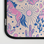 Desert Unicorn - pink and ultramarine  Laptop Sleeve Gallery Image 3