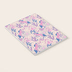 Desert Unicorn - pink and ultramarine  Notebook Gallery Image 3