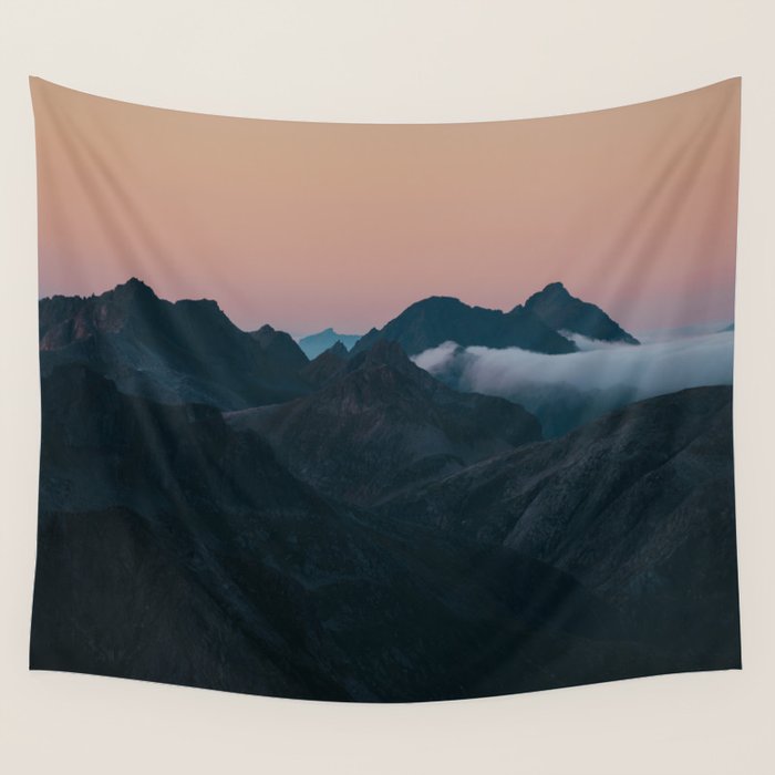 Your mountain is waiting - Landscape and Nature Photography Wall Tapestry Gallery Image 1