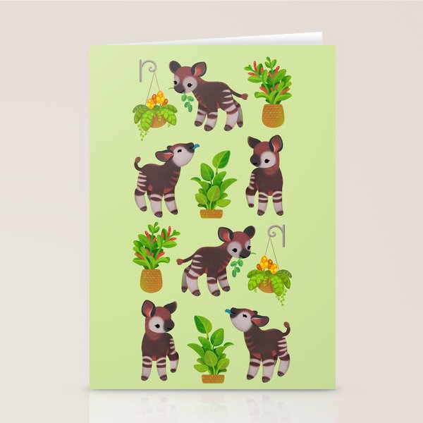 Okapi Stationery Card Gallery Image 1