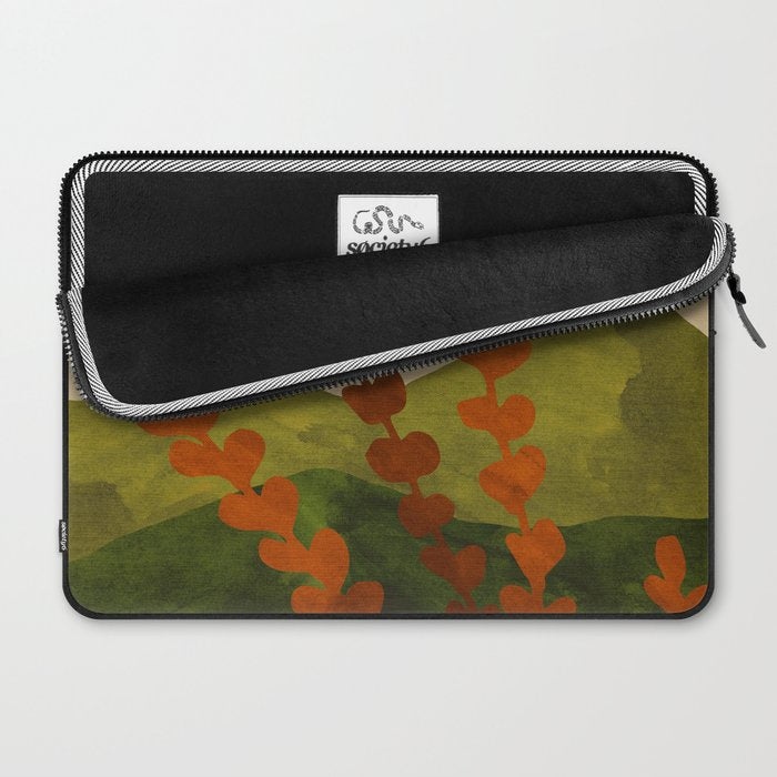 Oahu Morning Impressionist Landscape Painting Laptop Sleeve Gallery Image 2