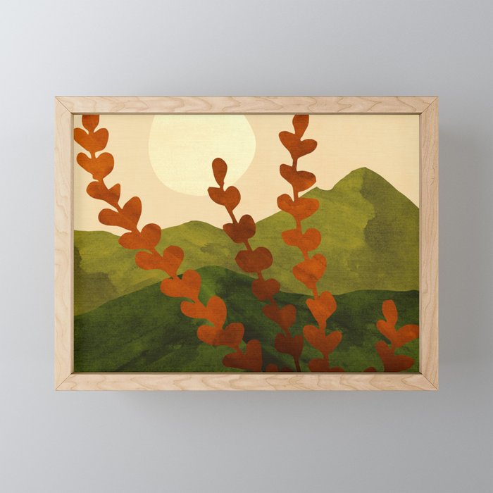 Oahu Morning Impressionist Landscape Painting Mini Art Print Gallery Image 1