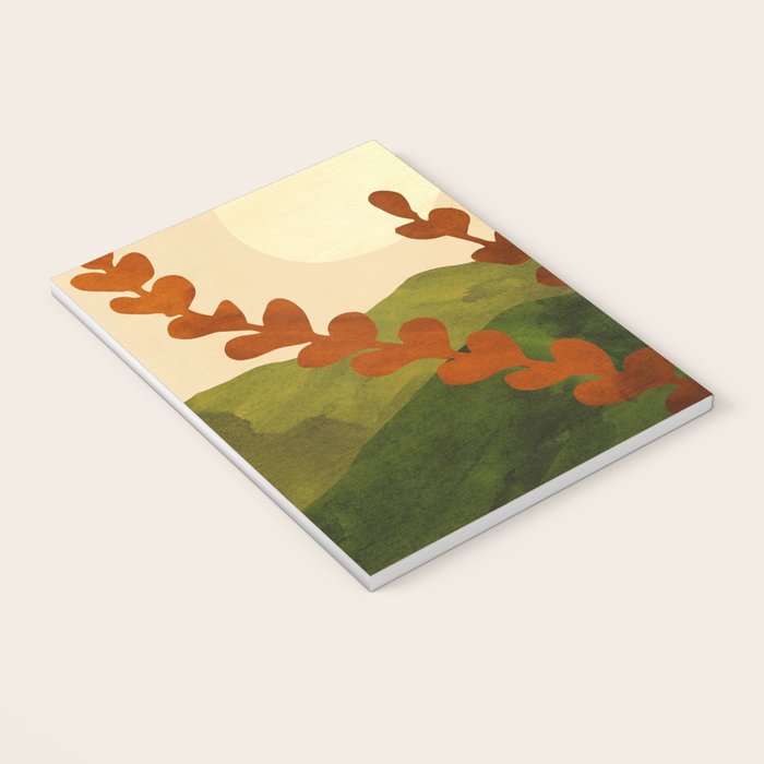 Oahu Morning Impressionist Landscape Painting Notebook Gallery Image 3