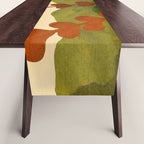 Oahu Morning Impressionist Landscape Painting Table Runner Gallery Image 1