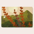 Oahu Morning Impressionist Landscape Painting Cutting Board Gallery Image 1