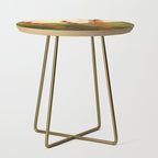 Oahu Morning Impressionist Landscape Painting Side Table Gallery Image 1
