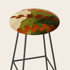 Oahu Morning Impressionist Landscape Painting Stool Gallery Image 2
