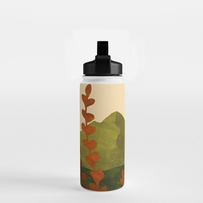 Oahu Morning Impressionist Landscape Painting Water Bottle Gallery Image 2
