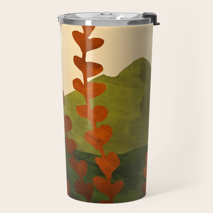 Oahu Morning Impressionist Landscape Painting Travel Mug Gallery Image 2