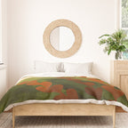 Oahu Morning Impressionist Landscape Painting Duvet Cover Gallery Image 3