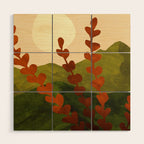 Oahu Morning Impressionist Landscape Painting Wood Wall Art Gallery Image 1