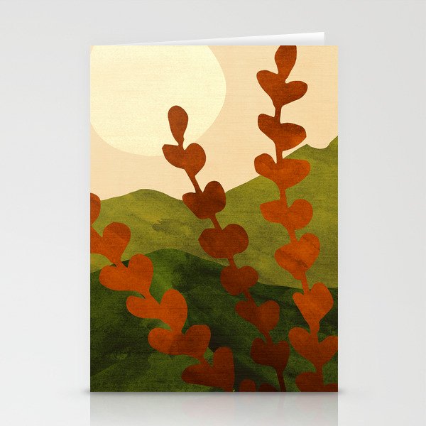 Oahu Morning Impressionist Landscape Painting Stationery Card Gallery Image 2