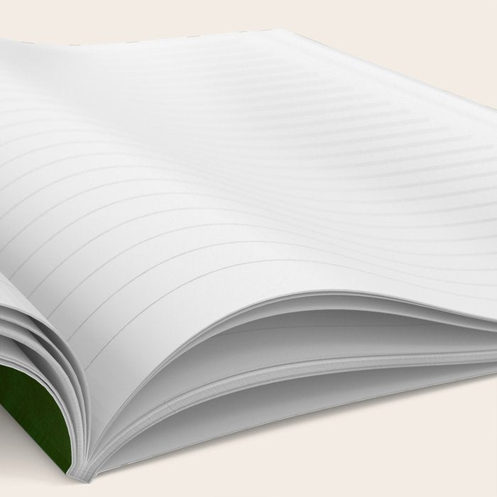 lines and wave (green) Notebook Gallery Image 2