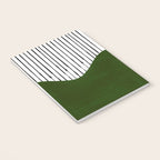 lines and wave (green) Notebook Gallery Image 3