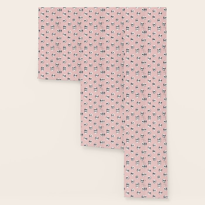 Spooky Skulls - Blush Wallpaper Gallery Image 3