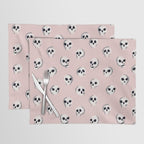 Spooky Skulls - Blush Placemat Gallery Image 1