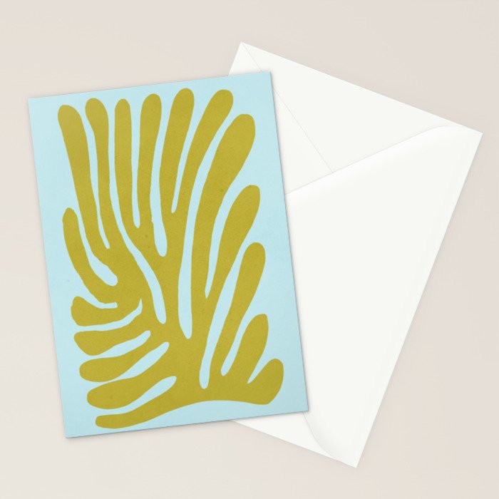 Earls Green & Onahau: Matisse Paper Cutouts 11 Stationery Card Gallery Image 2