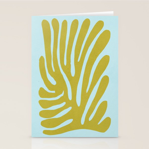 Earls Green & Onahau: Matisse Paper Cutouts 11 Stationery Card Gallery Image 1