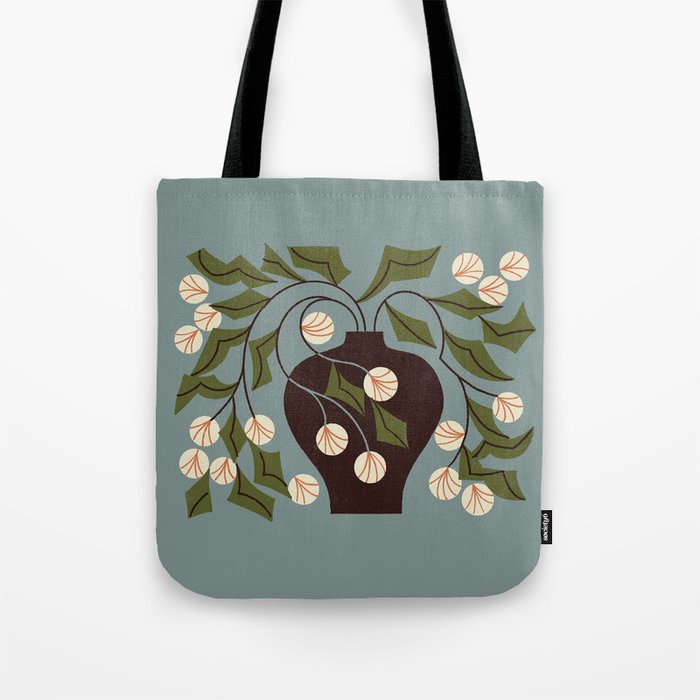 Unruly Bouquet Drawing Tote Bag Gallery Image 1