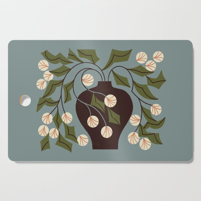 Unruly Bouquet Drawing Cutting Board Gallery Image 1