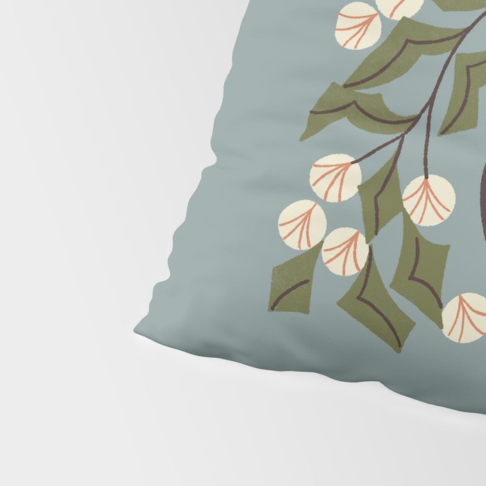 Unruly Bouquet Drawing Pillow Sham Gallery Image 4