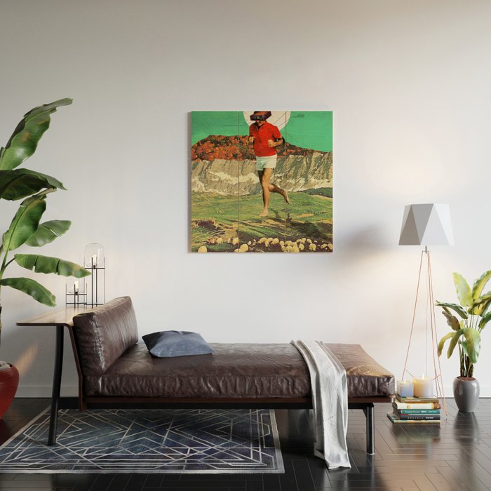Sheeprunner Wood Wall Art Gallery Image 2