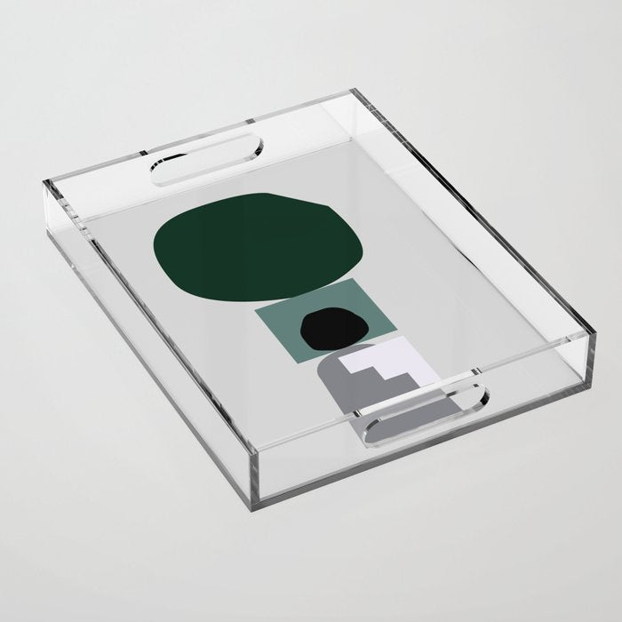 Shape study #3 - Stackable Collection Acrylic Tray Gallery Image 1