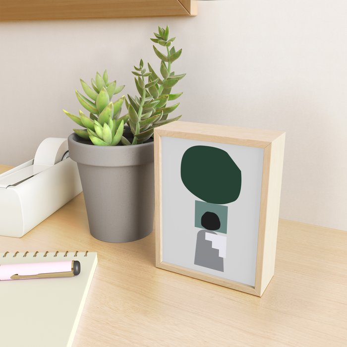 Shape study #3 - Stackable Collection Mini Art Print Gallery Image 2