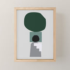 Shape study #3 - Stackable Collection Mini Art Print Gallery Image 1