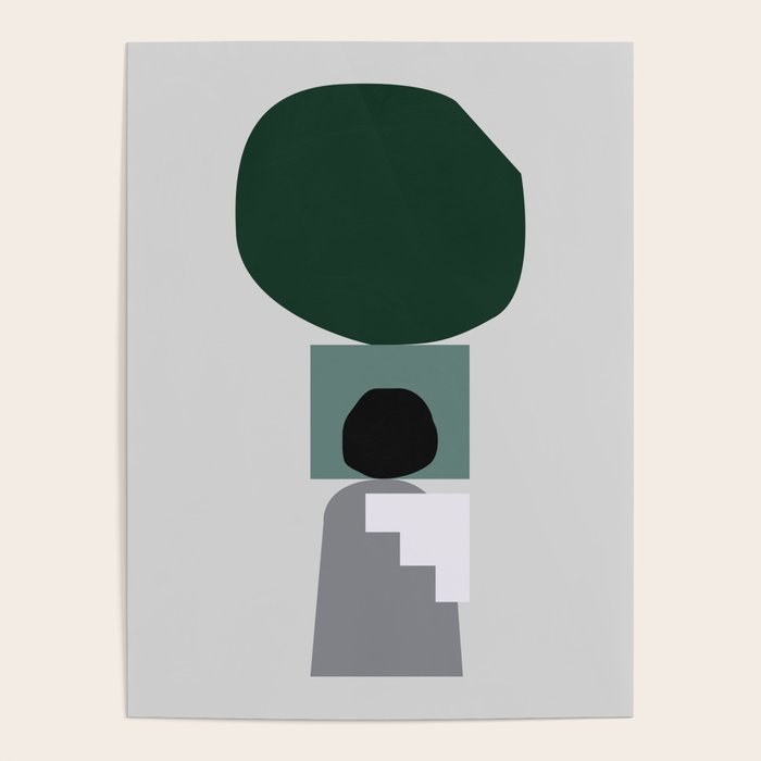 Shape study #3 - Stackable Collection Poster Gallery Image 4