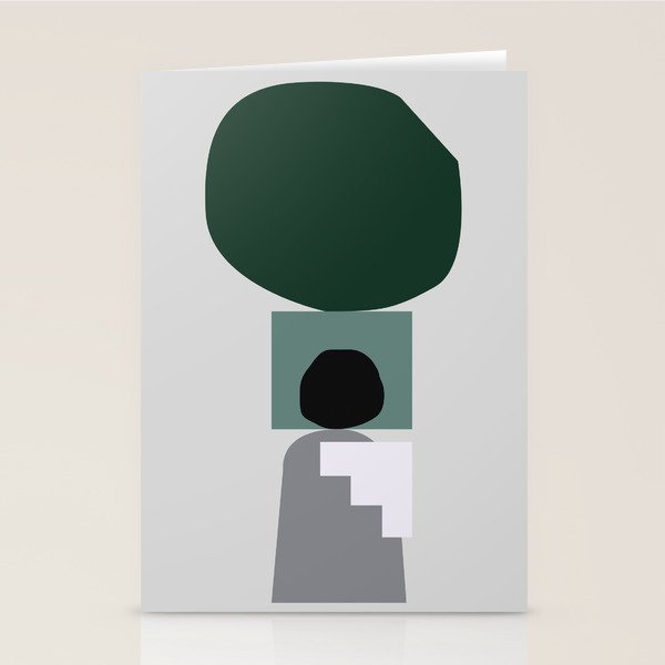 Shape study #3 - Stackable Collection Stationery Card Gallery Image 1