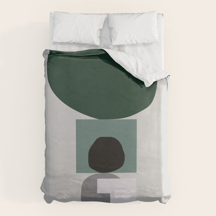 Shape study #3 - Stackable Collection Duvet Cover Gallery Image 6