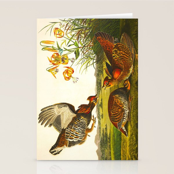Pinnated Grouse Bird Stationery Card Gallery Image 1