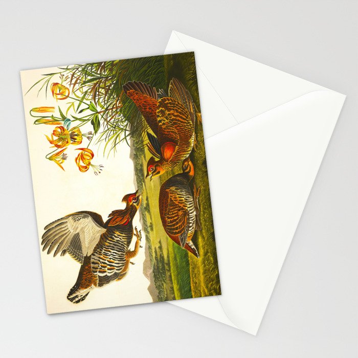 Pinnated Grouse Bird Stationery Card Gallery Image 2