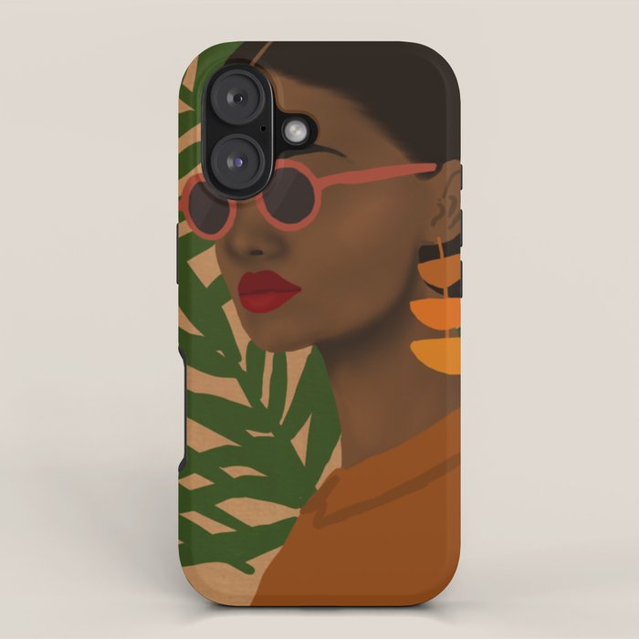 girl in shades iPhone Case Gallery Image 1