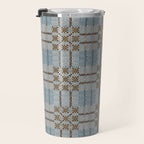 Overshot Floral Blue Travel Mug Gallery Image 3