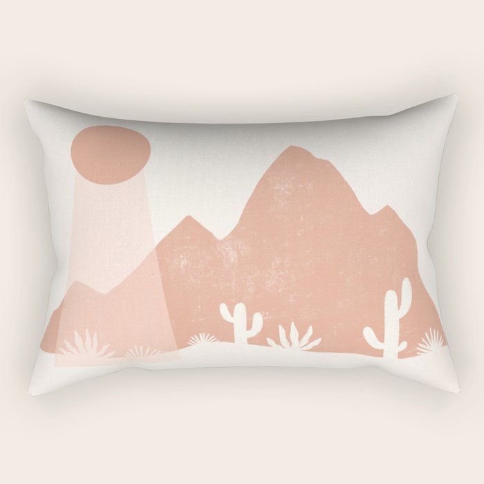 sonoran shapes Rectangular Pillow Gallery Image 1