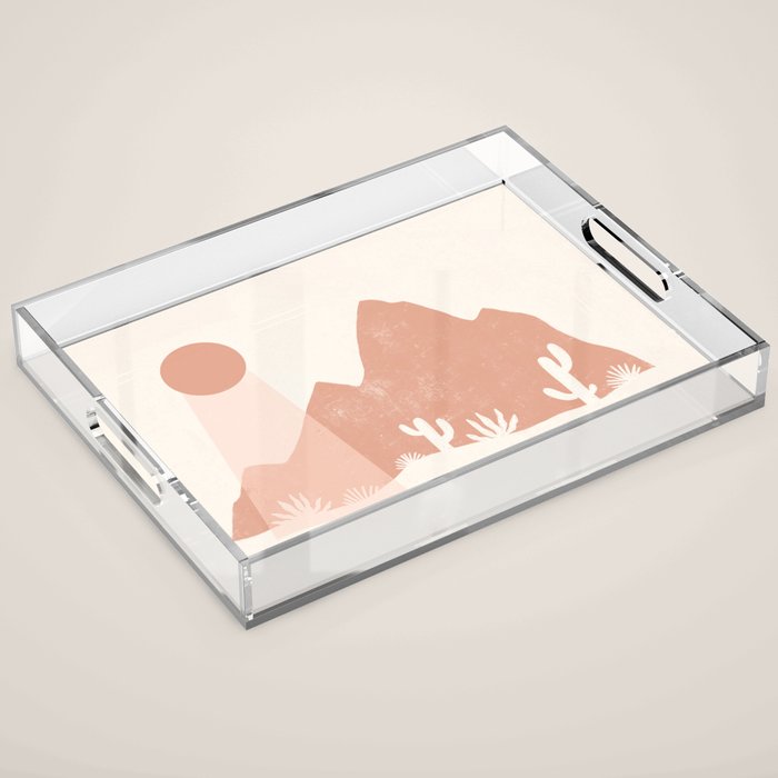 sonoran shapes Acrylic Tray Gallery Image 1