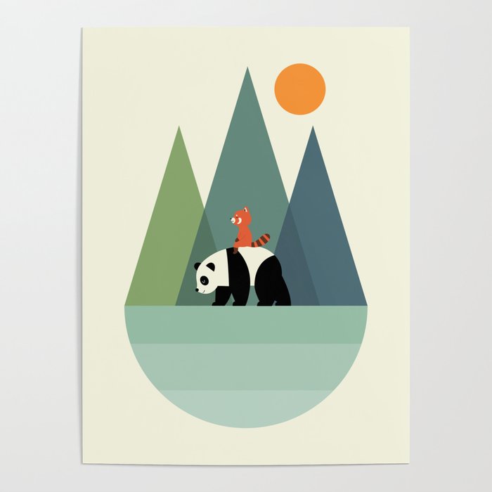 Panda Journey Poster