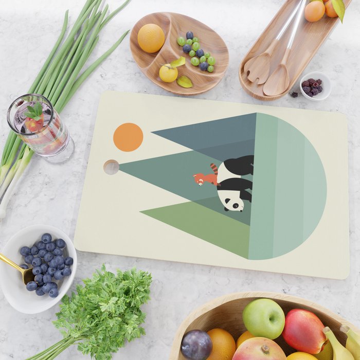 Panda Journey Cutting Board Gallery Image 2