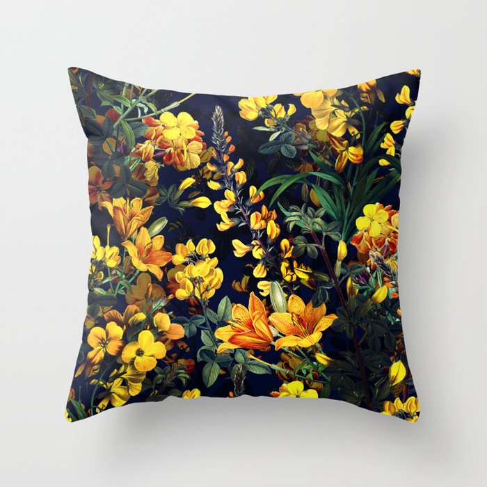 Magical Forest IV Throw Pillow Gallery Image 1