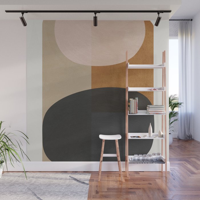 abstract minimal 59 Wall Mural Gallery Image 1
