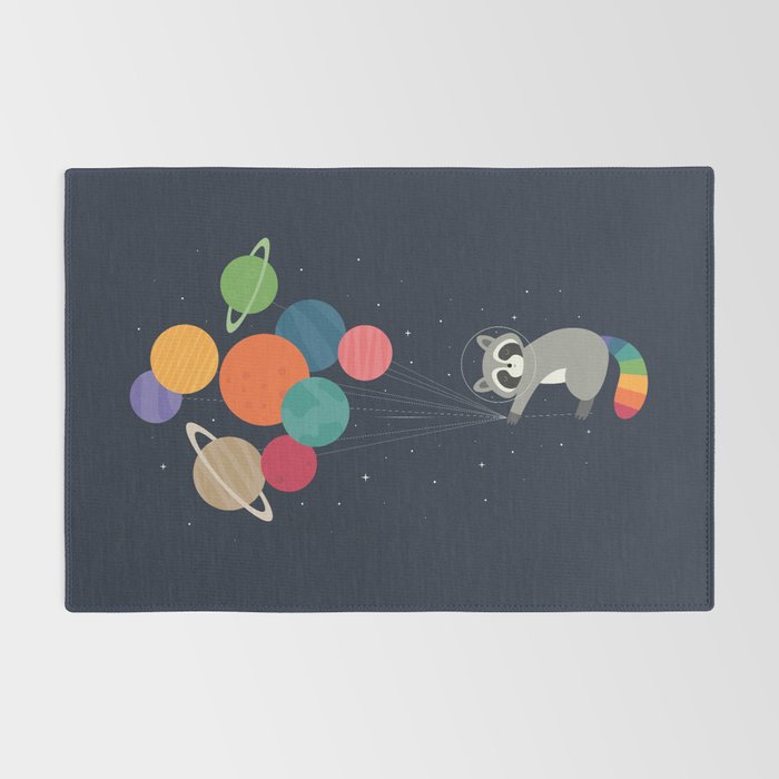Space Raccoon Rug Gallery Image 2