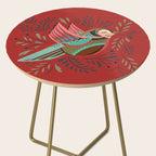 Peace Bird - Red Side Table Gallery Image 2