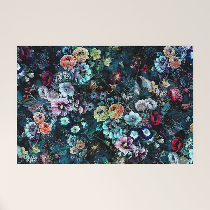 Night Garden Welcome Mat Gallery Image 1